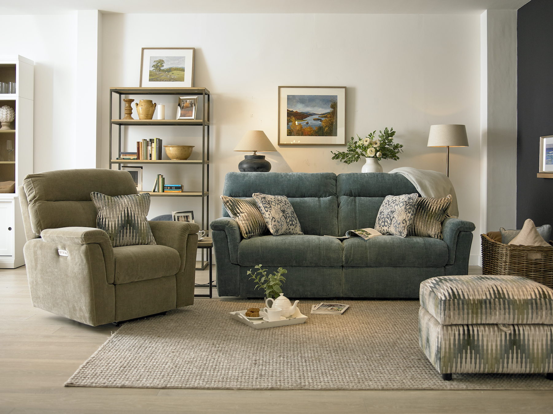 Fulham reclining sofa